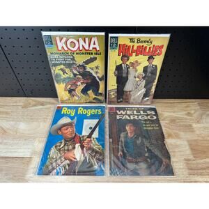 Lot Of 4 Dell Comic Books